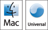 Made for Mac. Universal Binary.